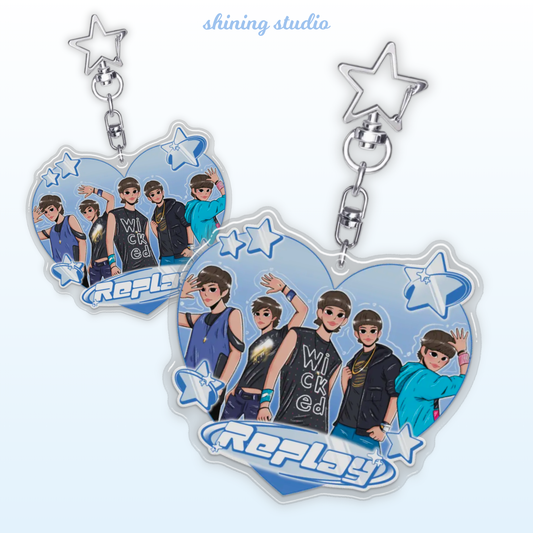 SHINee 'Replay' Keychain