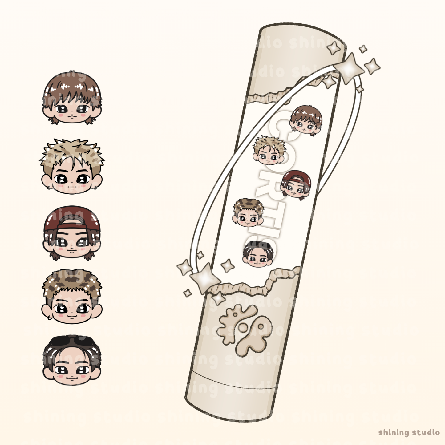 CORTIS Lightstick Shaker Keychain [PRE-ORDER]