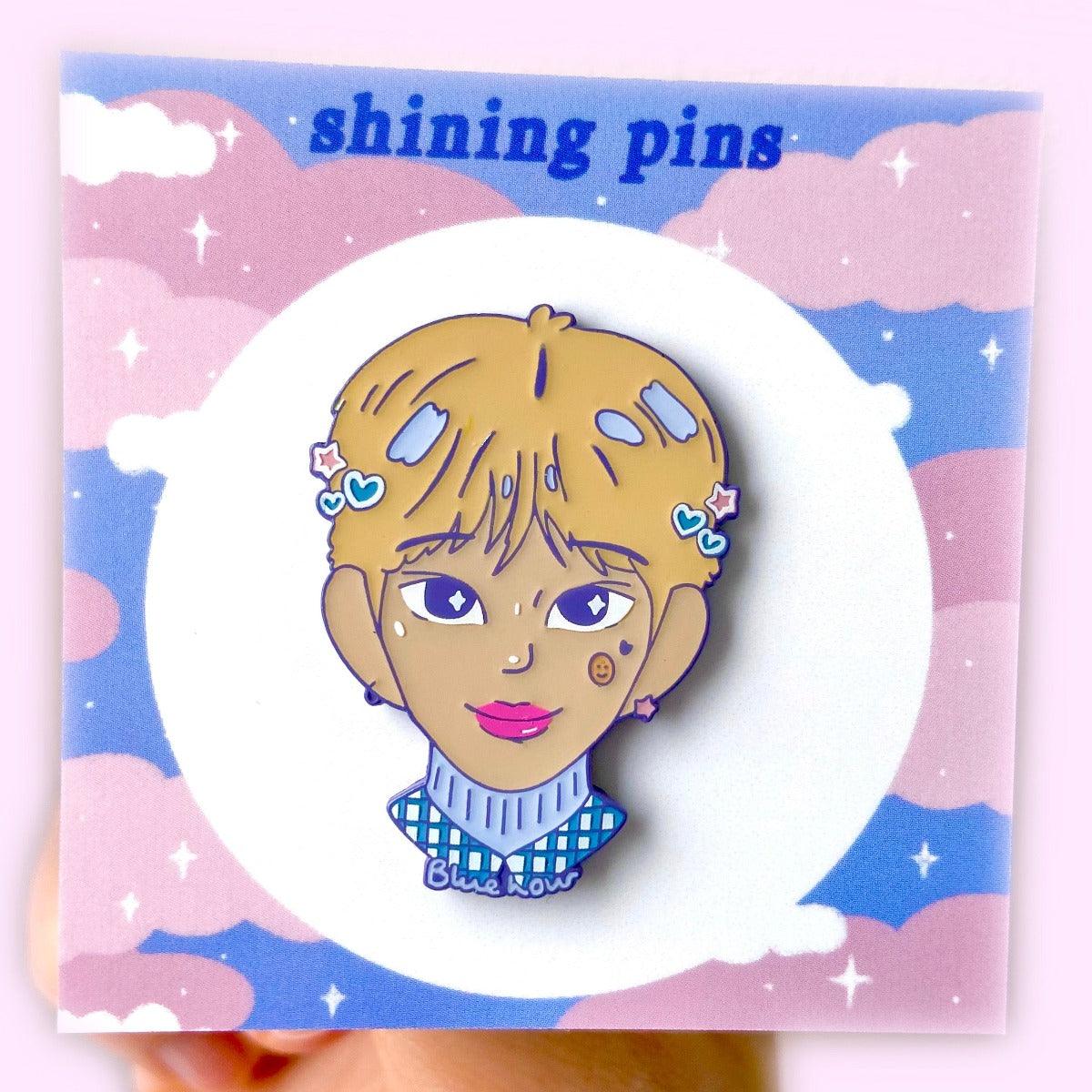 TXT 'Blue Hour' Enamel Pins Enamel Pins enamel pin, tomorrow x together Shining Pins